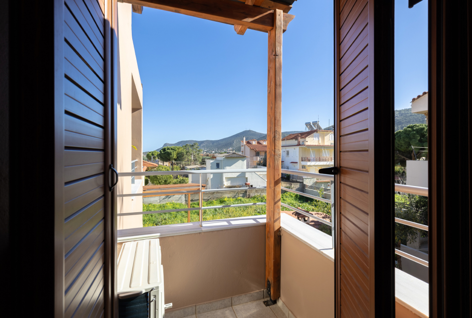Ο εξωτερικός χώρος της Villa Elysia
